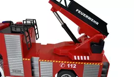 rc sunkvezimis - Amewi Mercedes-Benz gaisrinės sunkvežimis 1:14 - 6 nuotrauka