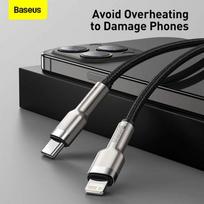 baseus cafule kabelis usb c - Baseus CATLJK-A01 Black - 5 nuotrauka