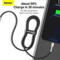 baseus cafule kabelis usb c - Baseus CATLJK-A01 Black - 6 nuotrauka