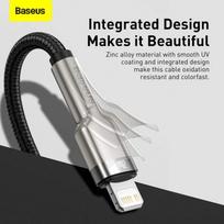 baseus cafule kabelis usb c - Baseus CATLJK-A01 Black - 7 nuotrauka