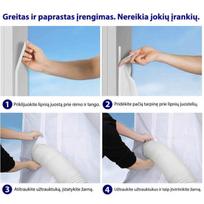 mobilus oro kondicionierius - Adolus universali lango tarpinė mobiliam oro kondicionieriui, 400cm - 4 nuotrauka
