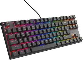 gaming klaviatura - Genesis THOR 303 TKL CZ/SK RGB Mechaninė Klaviatūra Silent Switch Juoda (Black) - 2 nuotrauka