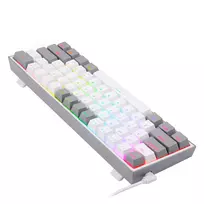 rgb klaviatura - Redragon K617 EN, balta - 4 nuotrauka