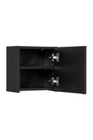 juoda vonios spintele - Vonios spintelė COMAD Nova Black 83-30-1DQ, juoda - 4 nuotrauka