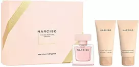 Narciso Rodriguez Narciso Cristal dovanų rinkinys EDP 50 ml + kūno losjonas 50 ml + dušo gelis 50 ml