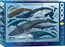 Eurographics Whales And Dolphins 6000-0082, 67.6 x 48.9 cm, 1000 det.