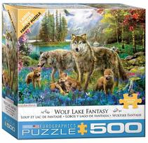 Eurographics Wolf Lake Fantasy, 67 x 49 cm, 500 det.