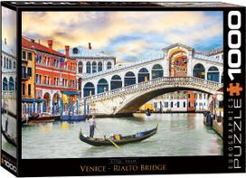 Eurographics Cities Venice Rialto Bridge 6000-0766, 67.6 x 48.9 cm, 1000 det.