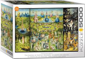 Eurographics Bosch The Garden of Earthly Delights, 152.4 x 101.6 cm, 5000 det.