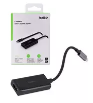 type 1 2 adapteris - Adapteris Belkin USB Type C Male, HDMI Type A Female, juoda - 3 nuotrauka