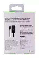 type 1 2 adapteris - Adapteris Belkin USB Type C Male, HDMI Type A Female, juoda - 6 nuotrauka