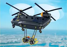playmobil policija - Playmobil City Action Tactical Police: Large Helicopter 71149 - 5 nuotrauka