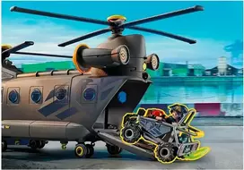 playmobil policija - Playmobil City Action Tactical Police: Large Helicopter 71149 - 6 nuotrauka