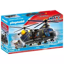 playmobil policija - Playmobil City Action Tactical Police: Large Helicopter 71149 - 8 nuotrauka