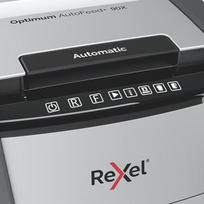 popieriaus smulkintuvai - Popieriaus Smulkintuvas - Rexel Autofeed+ 90X Kryžminis 55 dB Juoda/Pilka - 3 nuotrauka