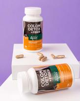 maistines skaidulos -  ACORUS BALANCE COLON DETOX + FIBER, 100 kapsulių - 3 nuotrauka