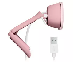 logitech web kamera - Logitech Brio 100, FHD, Rose (Rožinė) - 2 nuotrauka