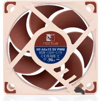 fanai - Noctua NF-A6x15 5V PWM Ventiliatorius - 2 nuotrauka