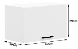 akord oliwia - Virtuvės baldų komplektas NORE Oliwia 3 m, baltas (White) - 3 nuotrauka