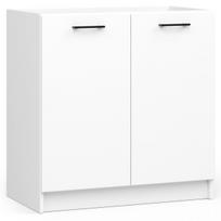 olivia virtuve - Virtuvės baldų komplektas Akord Oliwia G1 2.0 m, baltas (White) - 6 nuotrauka