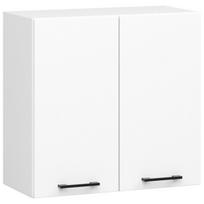 olivia virtuve - Virtuvinių spintelių komplektas Akord Oliwia 240, baltas/pilkas (White/Gray) - 4 nuotrauka