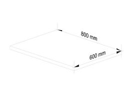 akord oliwia - Virtuvės stalviršis Akord S80 Oliwia, ąžuolas (Oak) - 6 nuotrauka