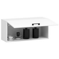 olivia virtuve - Viršutinė virtuvinė spintelė Akord Furniture Factory Oliwia, balta, 30 cm x 80 cm x 29 cm - 10 nuotrauka