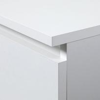 vidaus durys senukai - Prieškambario spinta Akord Entro, balta (White) - 3 nuotrauka