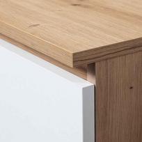 komoda akord - Komoda Akord Furniture Factory K100, ąžuolo, 101 cm x 35 cm x 98 cm - 5 nuotrauka