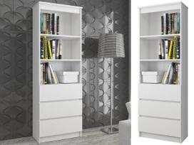 balta pastatoma knygu lentyna - Lentyna NORE CLP R 60cm, balta - 3 nuotrauka