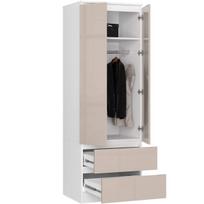 stalciai 60 cm - Spinta Akord Star K60, kapučino, 60 cm x 51.5 cm x 180 cm - 7 nuotrauka