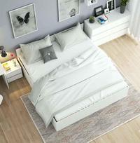 dvigule lova 180 200 - Lova su grotelėmis NORE CLP 180x200 cm, balta - 3 nuotrauka