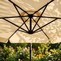 sodo sketis 300 cm - Sodo skėtis Fancy Garden Cynia, smėlio (Sand), 300 cm - 5 nuotrauka