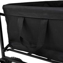 sodo sulankstomas karutis - Sulankstomas sodo karutis Fancy Garden Tyrs, metalas, juodas (Black), 145 l - 8 nuotrauka