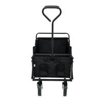 sodo sulankstomas karutis - Sulankstomas sodo karutis Fancy Garden Tyrs, metalas, juodas (Black), 145 l - 10 nuotrauka