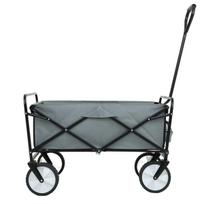 sulankstomas vezimelis - Fancy Garden Tyrs Sulankstomas sodo karutis 145L Pilkas (Grey) - 6 nuotrauka
