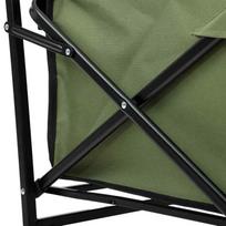 kelioninis vezimelis - Sulankstomas sodo karutis Fancy Garden Tyrs, metalas, žalias (Green), 145 l - 3 nuotrauka