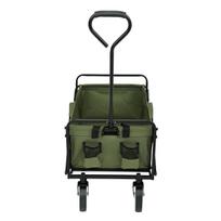 kelioninis vezimelis - Sulankstomas sodo karutis Fancy Garden Tyrs, metalas, žalias (Green), 145 l - 7 nuotrauka