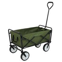 kelioninis vezimelis - Sulankstomas sodo karutis Fancy Garden Tyrs, metalas, žalias (Green), 145 l - 9 nuotrauka