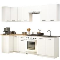 olivia virtuve - Kampinė pakabinama virtuvės spintelė Akord Furniture Factory Oliwia H720, balta (White) - 3 nuotrauka