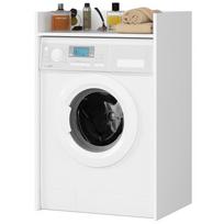 vonios spintele su praustuvu 50 cm - Vonios spintelė su praustuvu Akord Fin, balta (White) - 6 nuotrauka