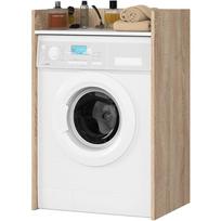 akord fin - Vonios spintelė Akord Fin, ruda/balta (Brown/White) - 6 nuotrauka
