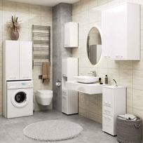 akord fin - Spintelė virš skalbimo mašinos Akord Furniture Factory FIN 180, balta (White) - 2 nuotrauka