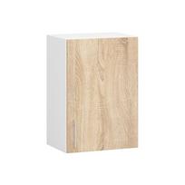 virtuves komplektai 180 - Virtuvės baldų komplektas Akord Lima, baltas/rudas (White/Brown) - 6 nuotrauka