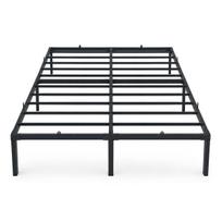 metaline lova 160x200 - Lova Metalinis lovos rėmas, 160x200 cm, juodas (Black) - 9 nuotrauka