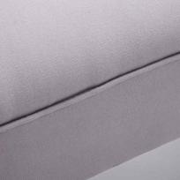 miegamojo lovos suoliukas - HOMCOM Suoliukas, pilkas (Grey), 102 cm x 36 cm x 51 cm - 3 nuotrauka