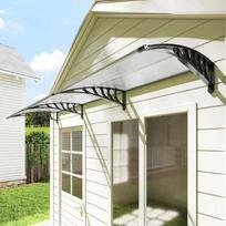 duru stogelis - Outsunny Stogelis lauko durims 90 x 295 cm - 2 nuotrauka