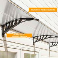 duru stogelis - Outsunny Stogelis lauko durims 90 x 295 cm - 3 nuotrauka