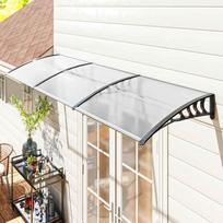 duru stogelis - Outsunny Stogelis lauko durims 90 x 295 cm - 9 nuotrauka