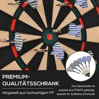 elektroninis smiginis - HOMCOM Elektroninė Smiginio Lenta Su Strėlytėmis Ir Galvutėmis Įvairiaspalvis (Multicolor) - 4 nuotrauka
